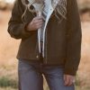 Western Corduroy Hooded Jacket