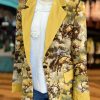 Western Horseback Cowboy Print Blazer